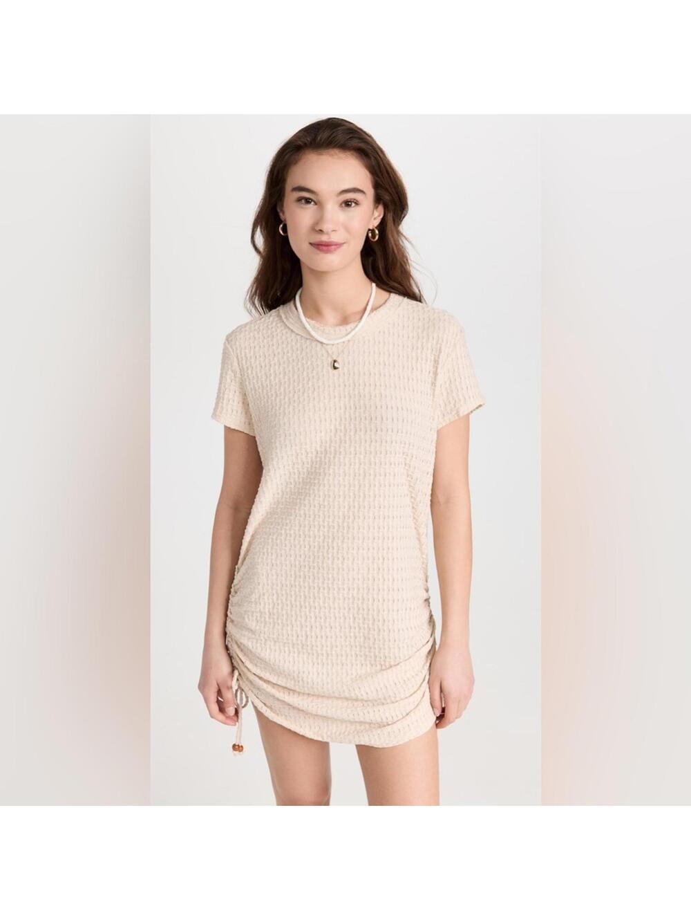 Free People Beach Tate Mini Dress Coverup in Yellow XS